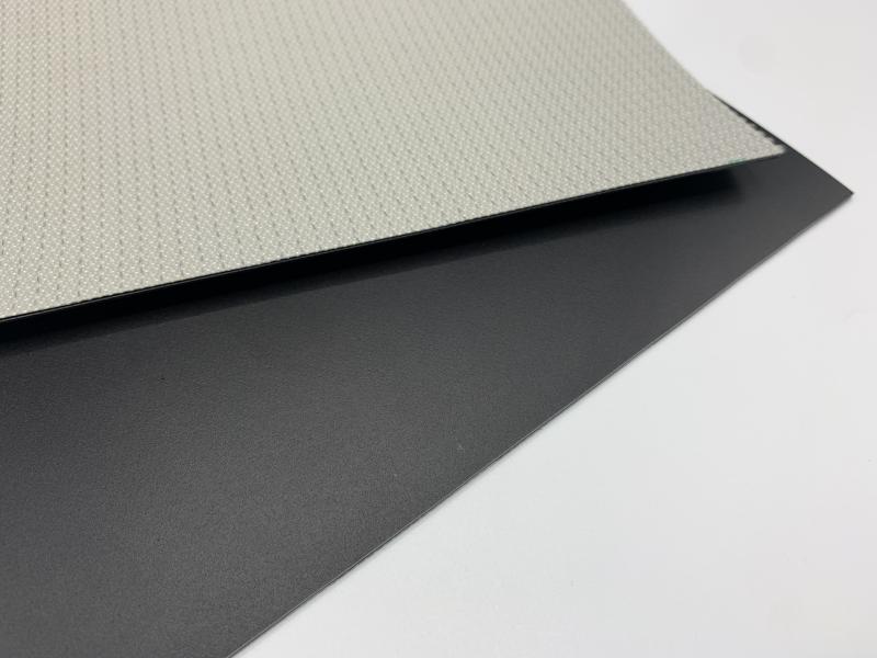 2 Ply PVC Matt Black